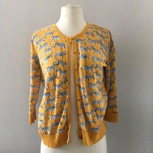 Zebra Cardigan | Size Large